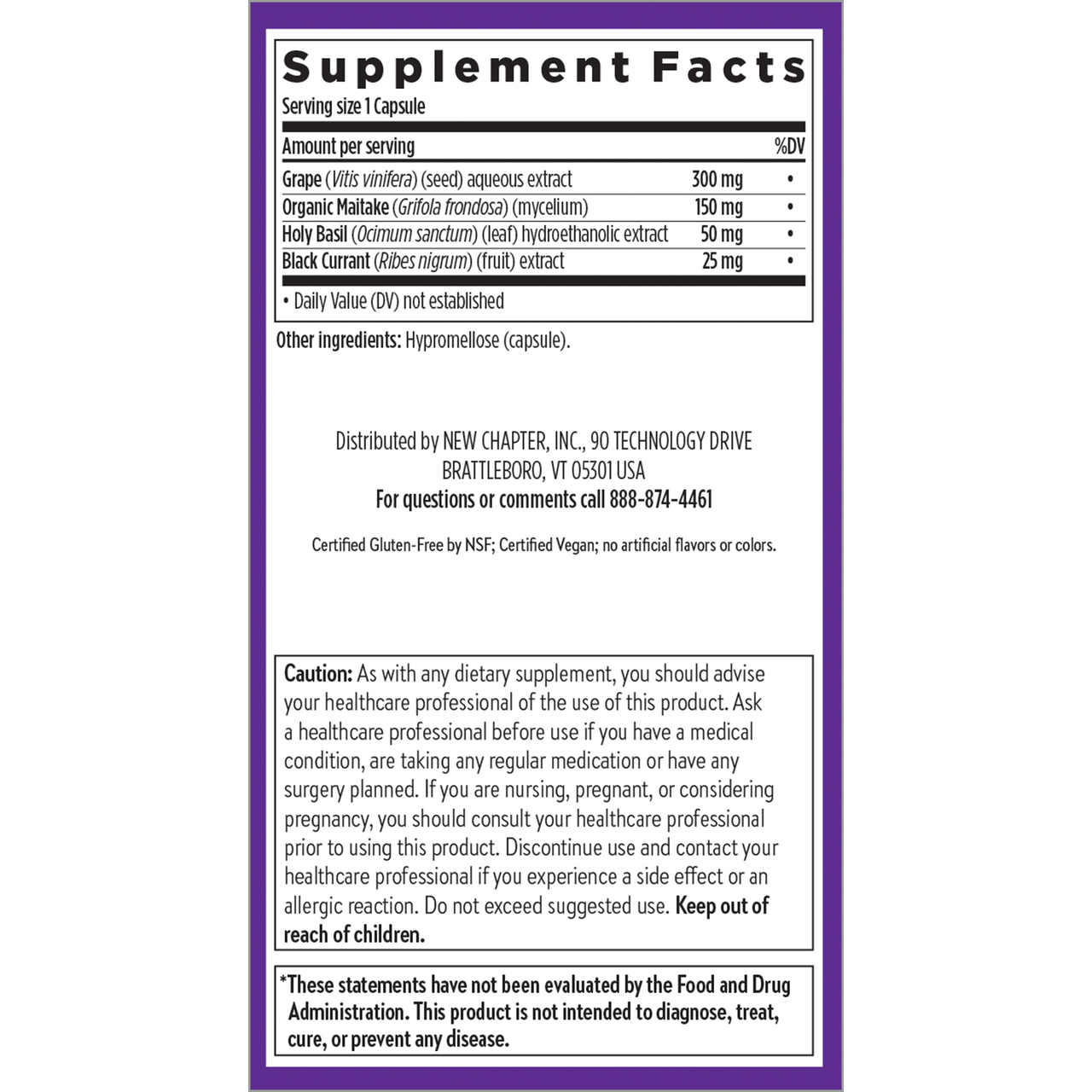 Blood Pressure Balance: Grape Seed Blend