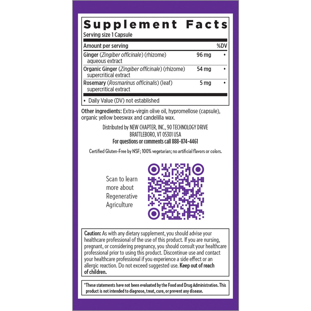 Supplement facts