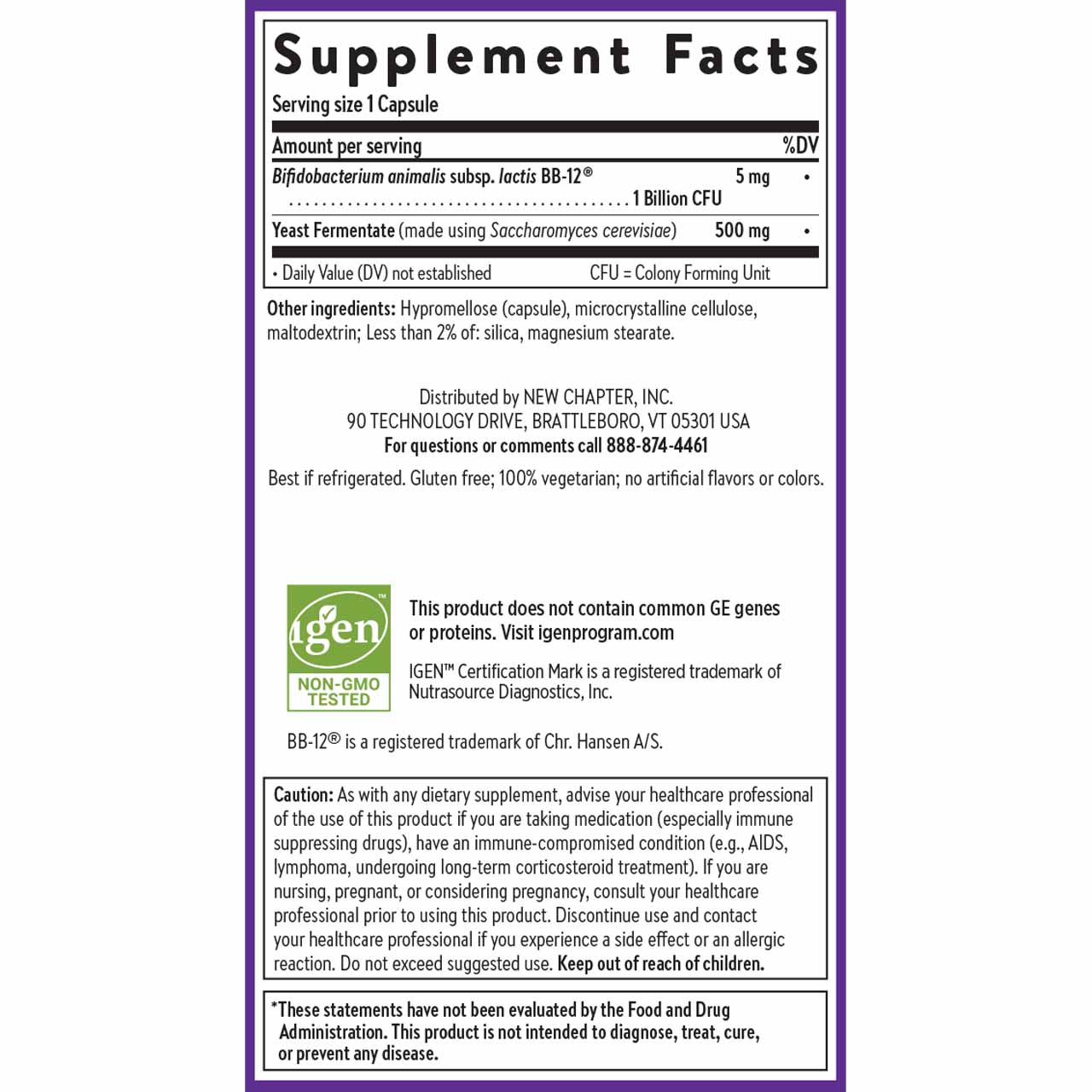 Supplement Facts