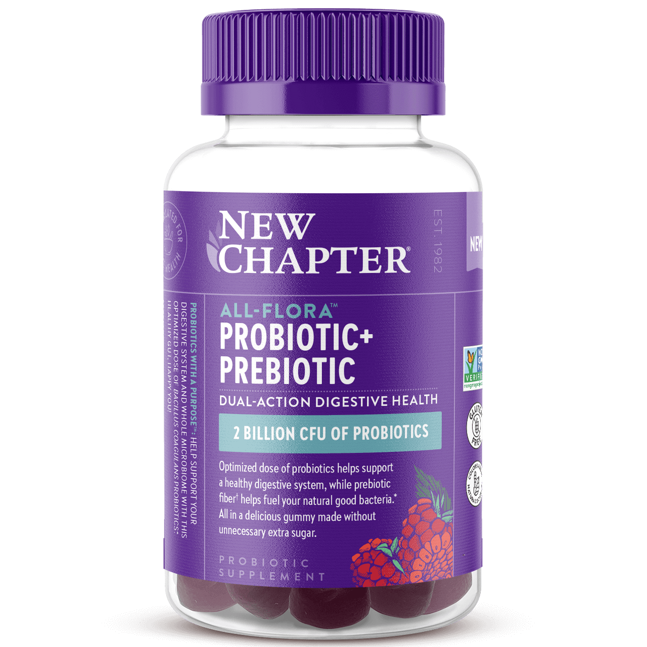 New Chapter All-Flora Probiotic + Prebiotic Gummy