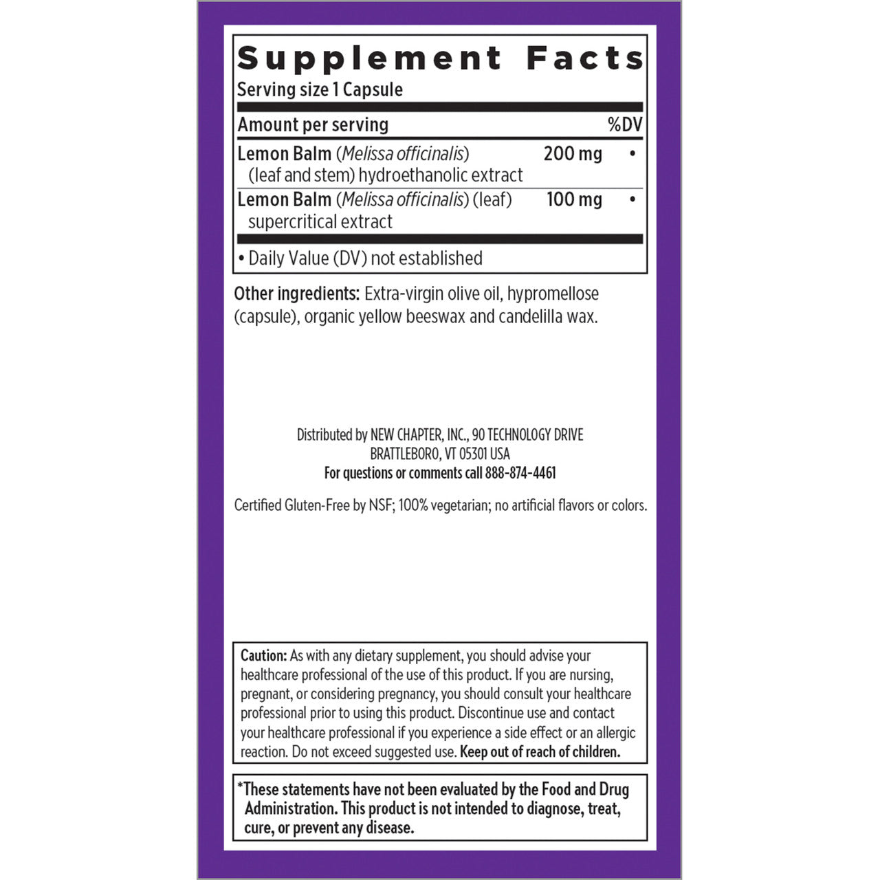 Supplements Facts