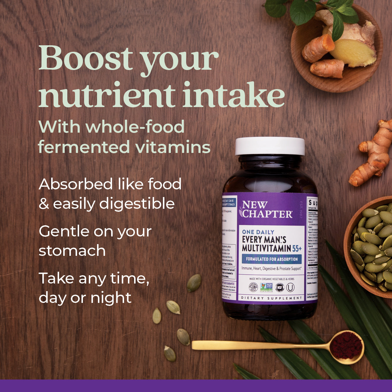 Every Man™'s One Daily 55+ Multivitamin