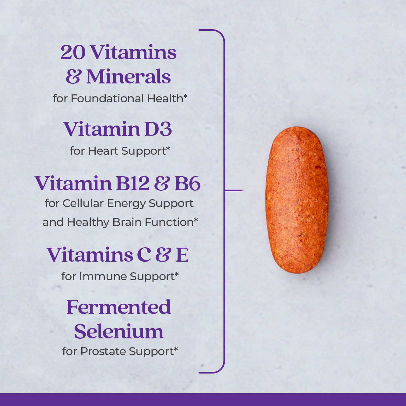 Every Man™'s One Daily 55+ Multivitamin