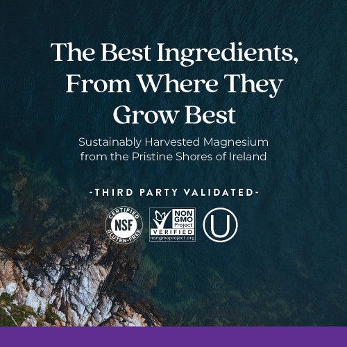 Sustainably harvested magnesium from Ireland shores