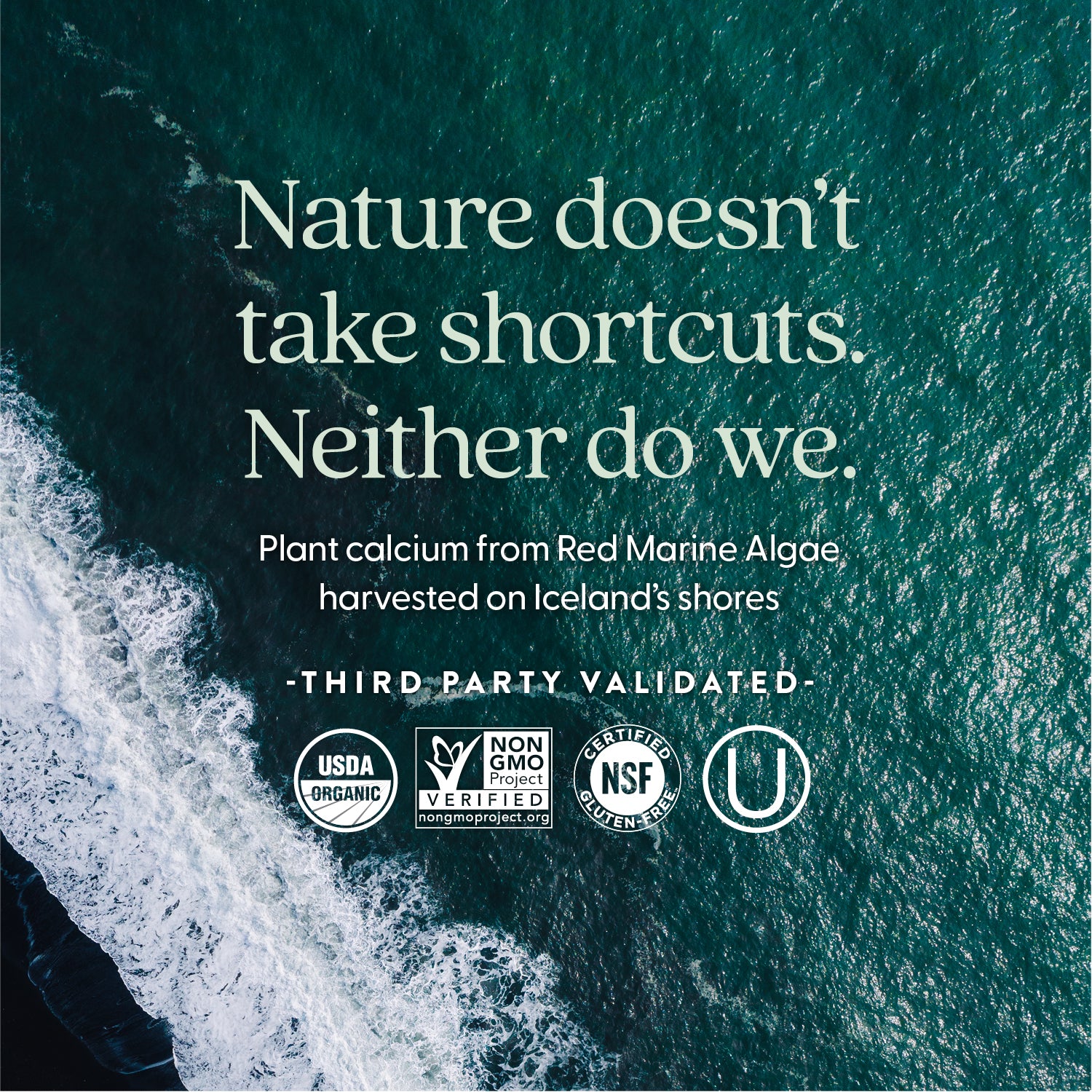 USDA Organic, Non-GMO Project Verified, NSF Certified Gluten-Free, Kosher Certified