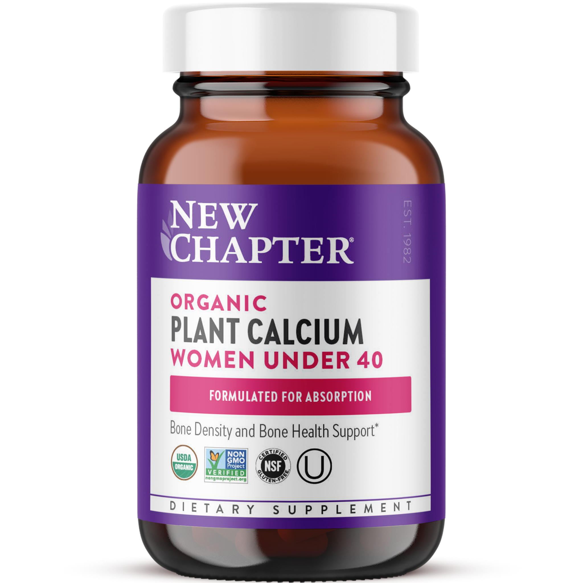 New Chapter Organic Plant Calcium Women Under 40