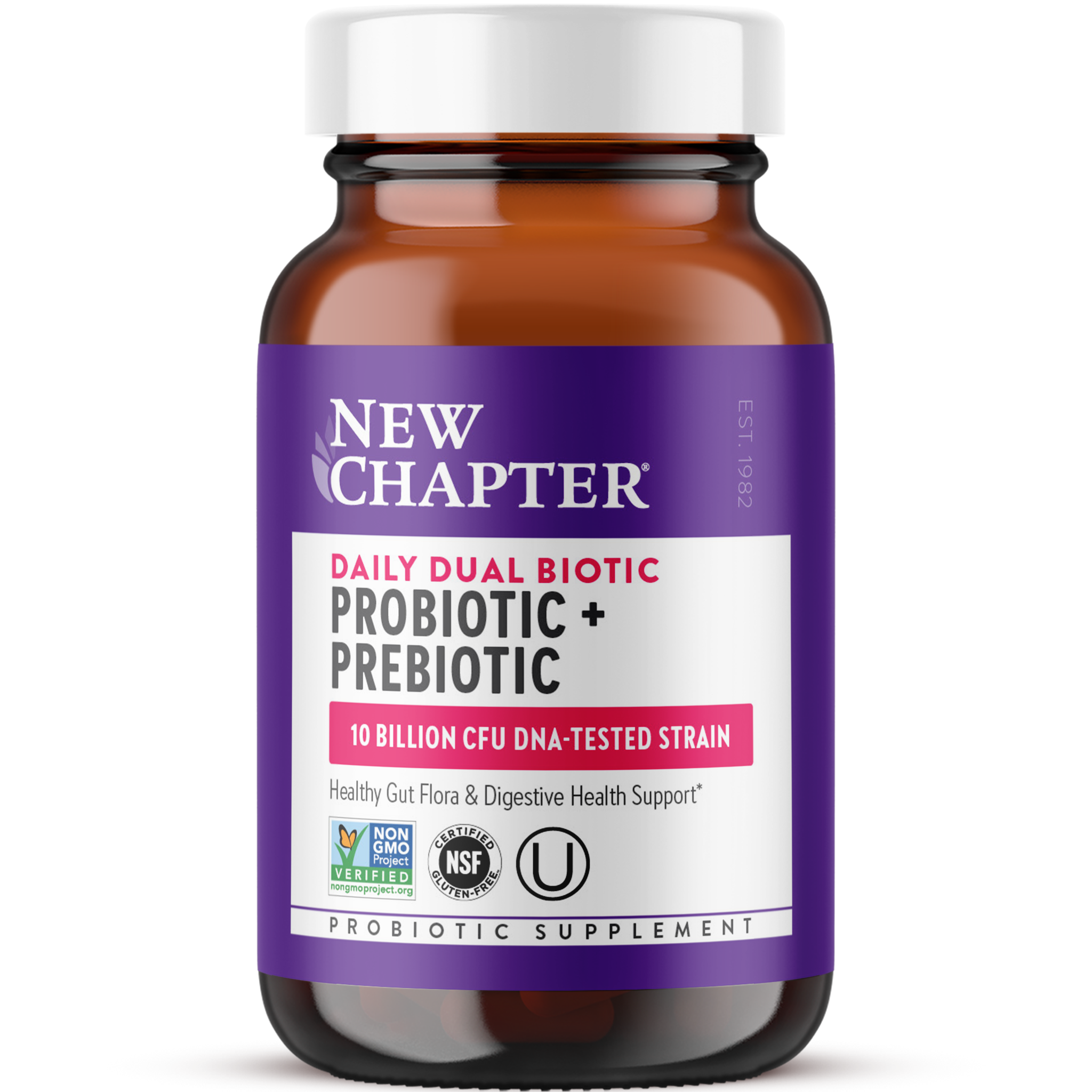 New chapter Daily Dual Biotic Probiotic + Prebiotic