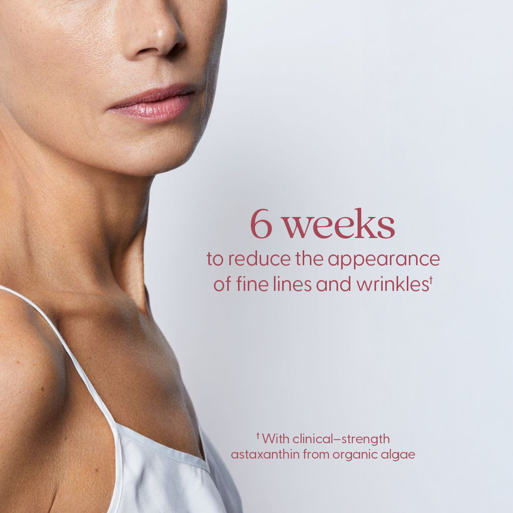 6 weeks to reduce the appearance of fine lines and wrinkles