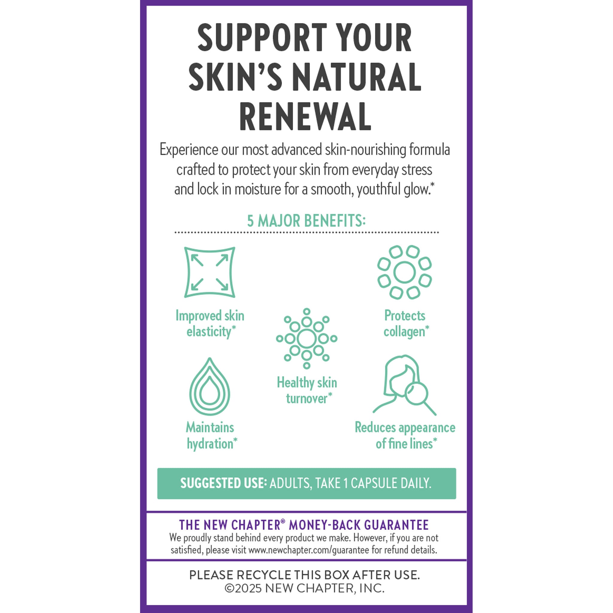 Supports your Skin's Natural Renewal