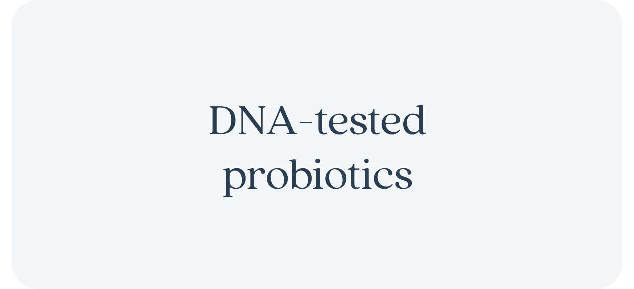 dna tested probiotics