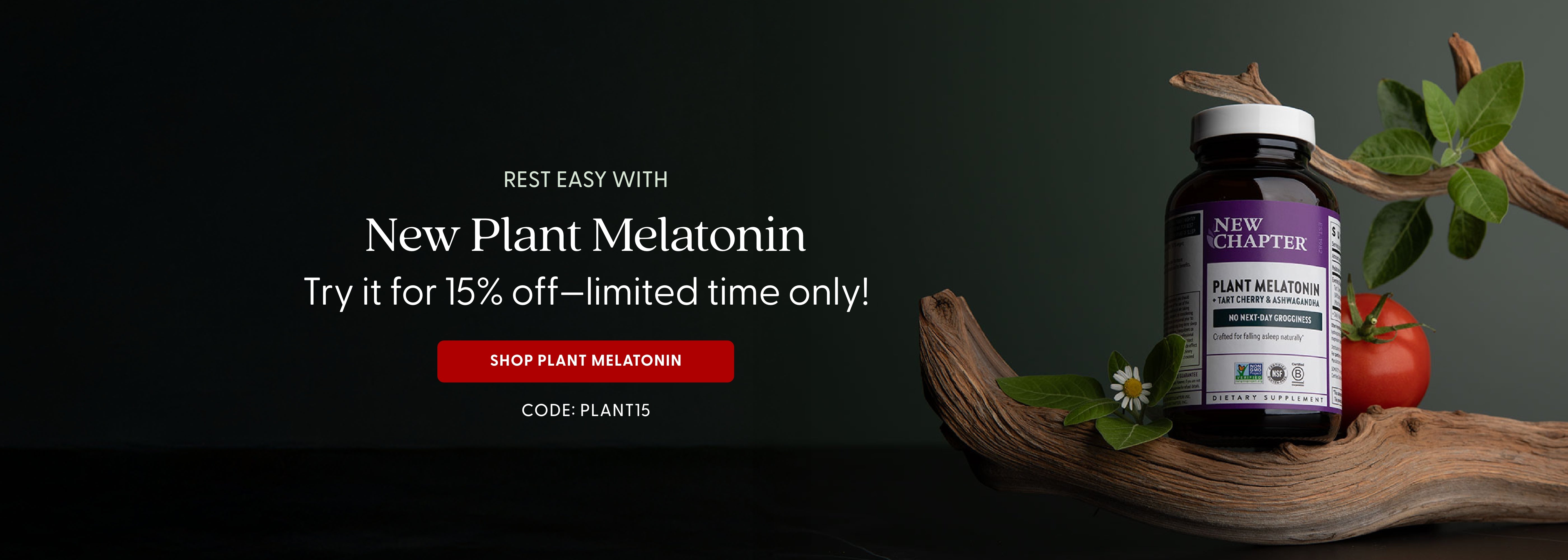 New Plant Melatonin. Try it for 15% off-Limited time only! SHOP PLANT MELATONIN CODE:PLANT15