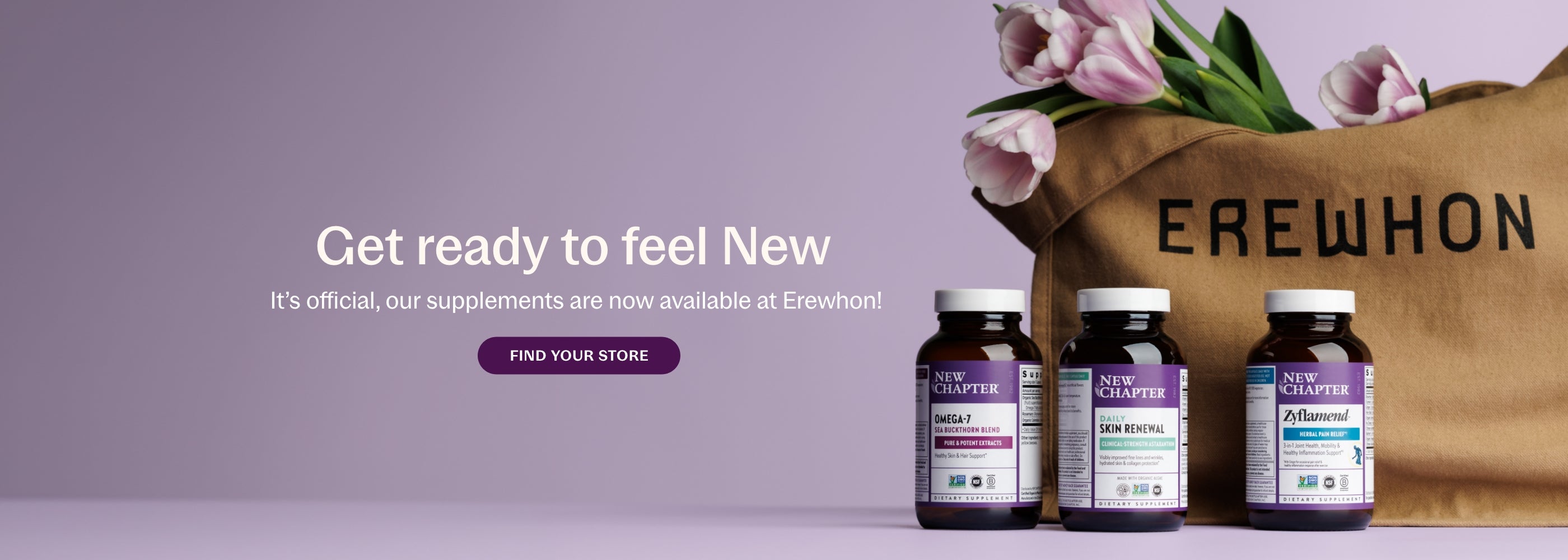 get ready to feel new its official our supplements are now available at erewhon