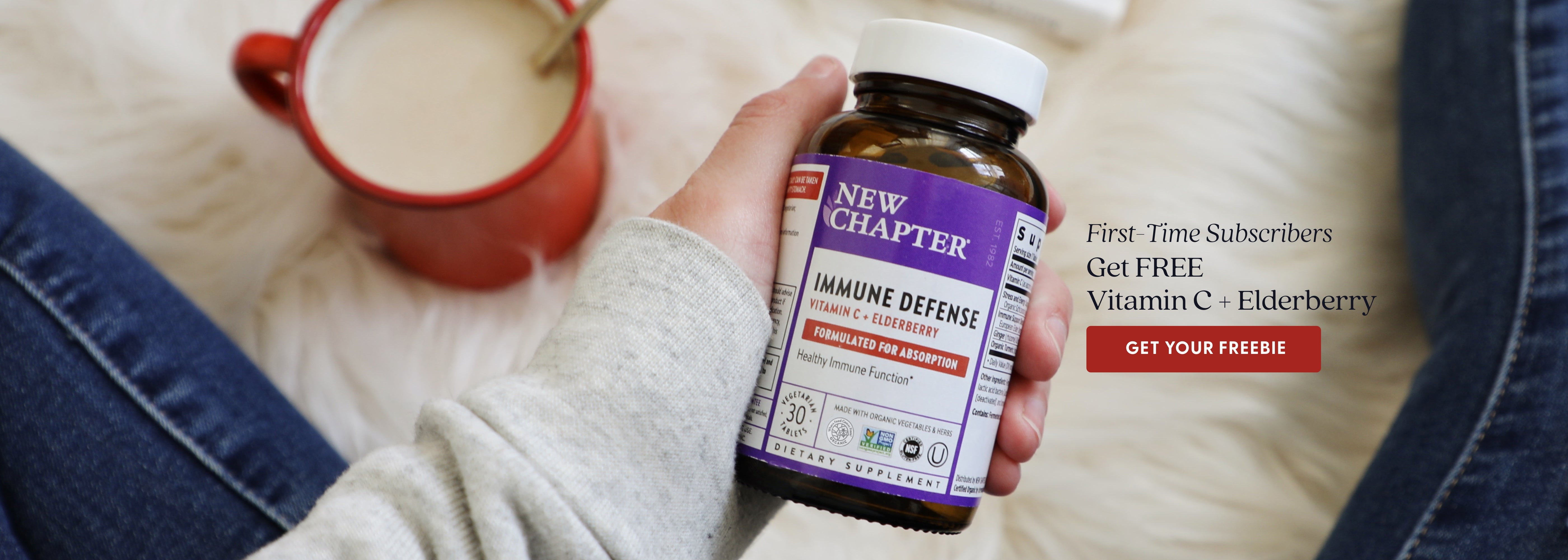 First-Time Subscribers get FREE Vitamin C+ Elderberry