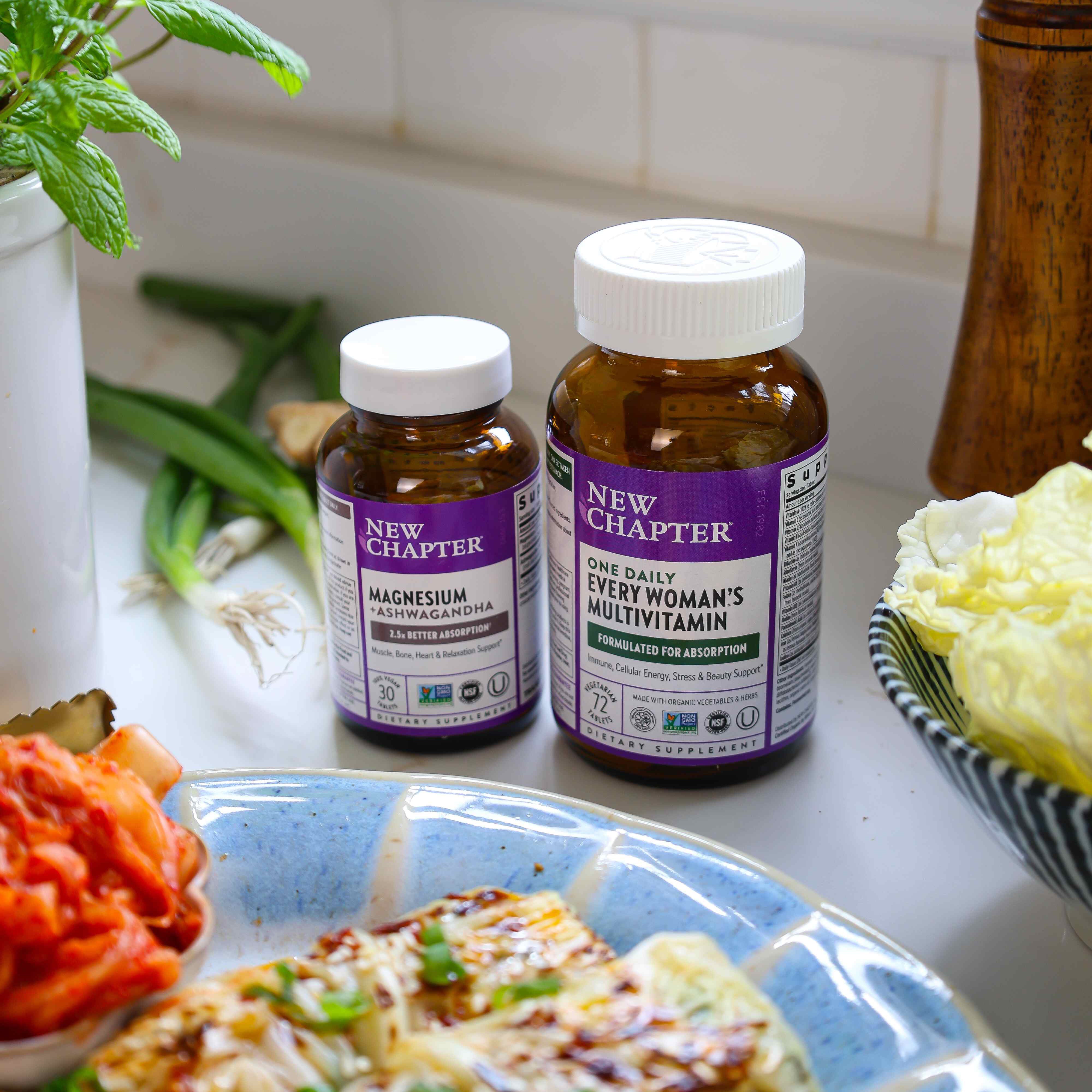 Magnesium + Ashwagandha & Every Woman's One Daily Multivitamin