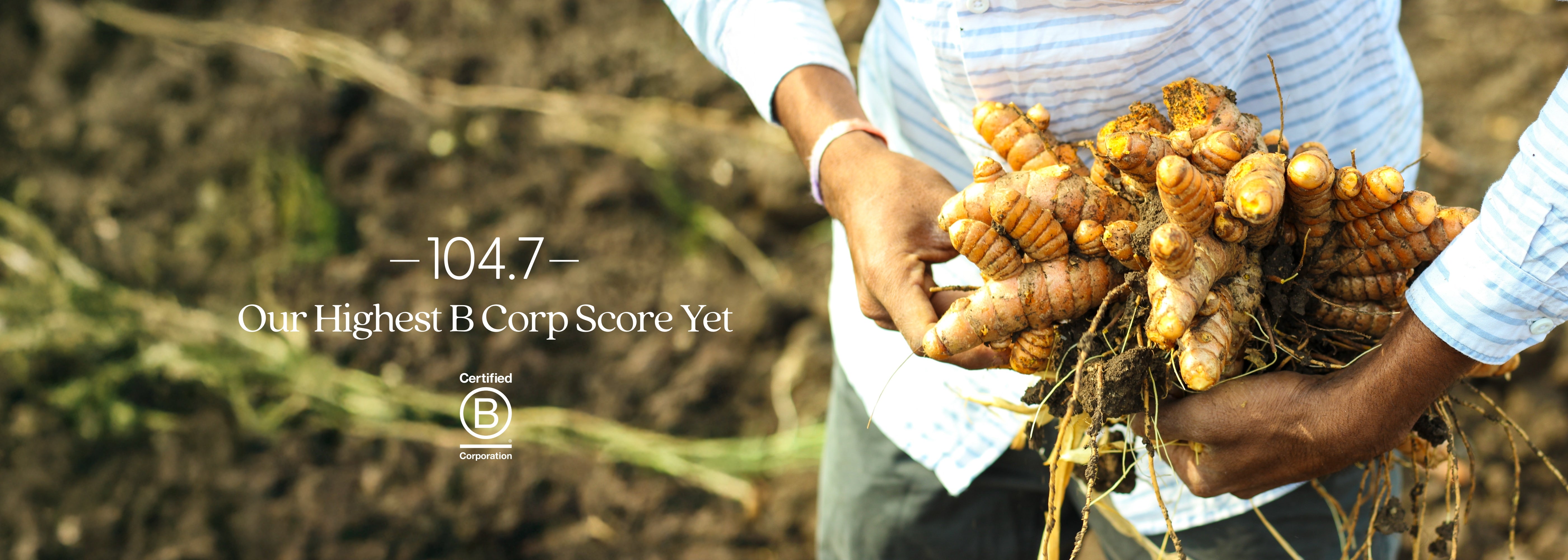 New Chapter B-Corp Score 104.7