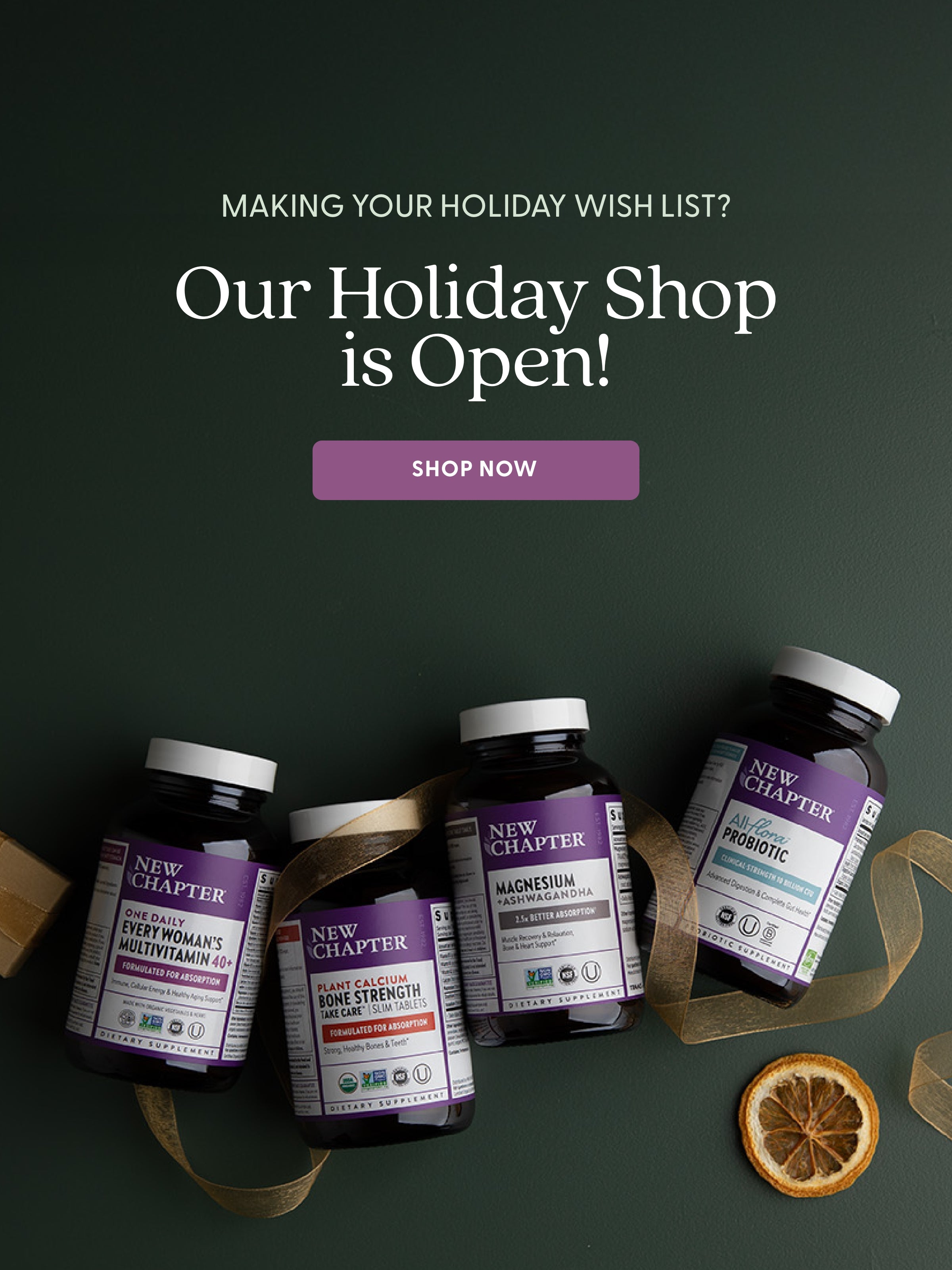Holiday Shop is Open!