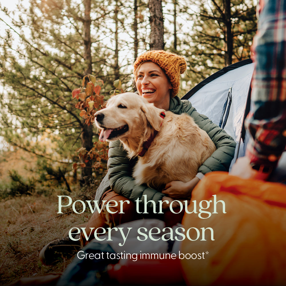 Power through every season. Great tasting immune boost*