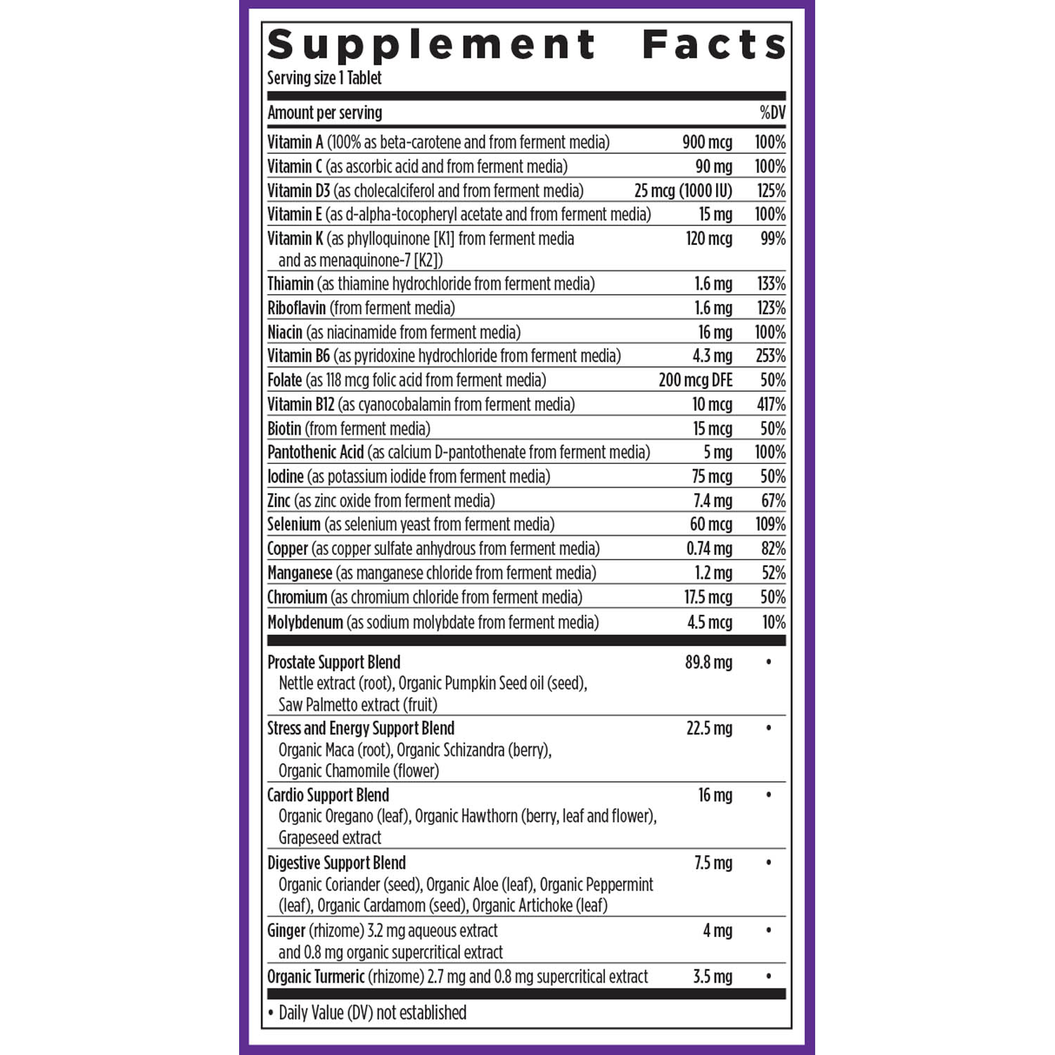 Supplement Facts