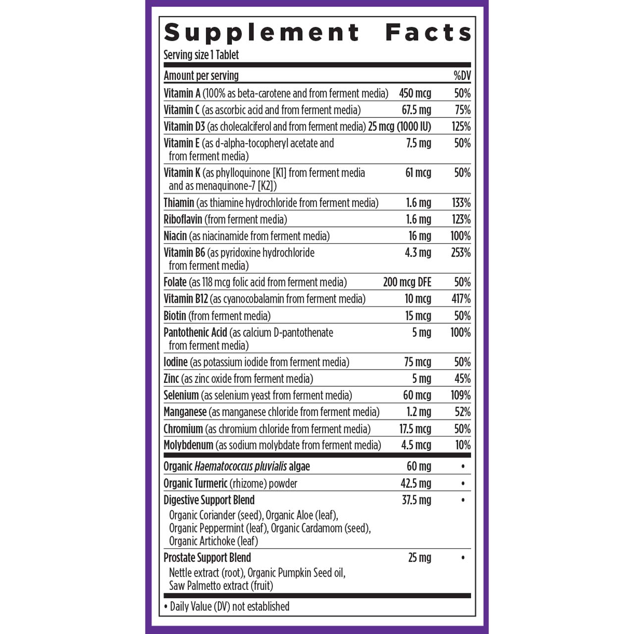 Supplement Facts