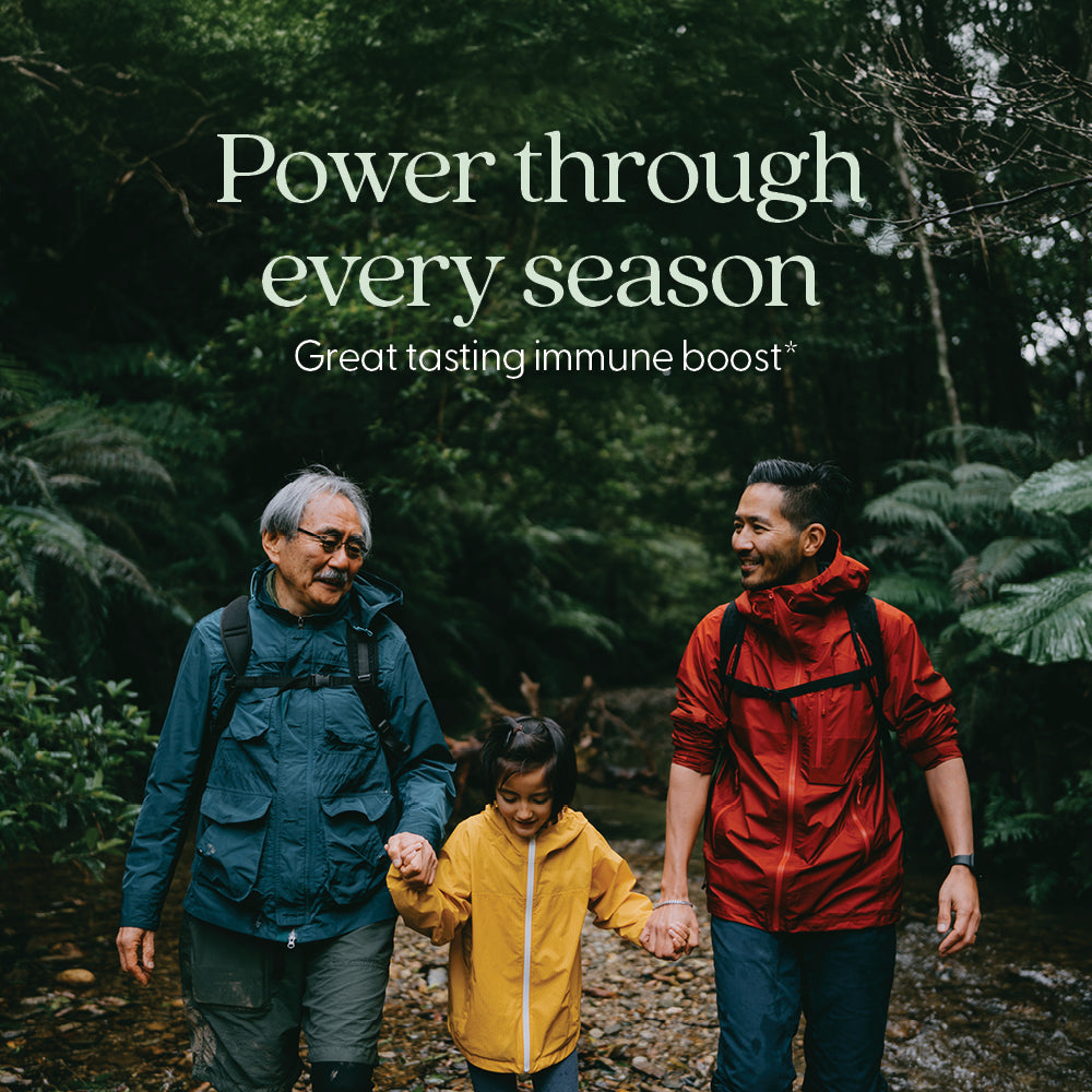 Power through every season. Great tasting immune boost*