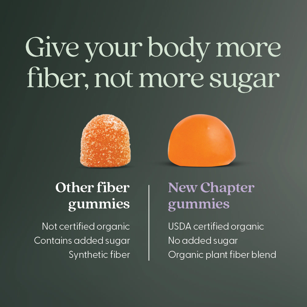 Give your body more fiber, not more sugar
