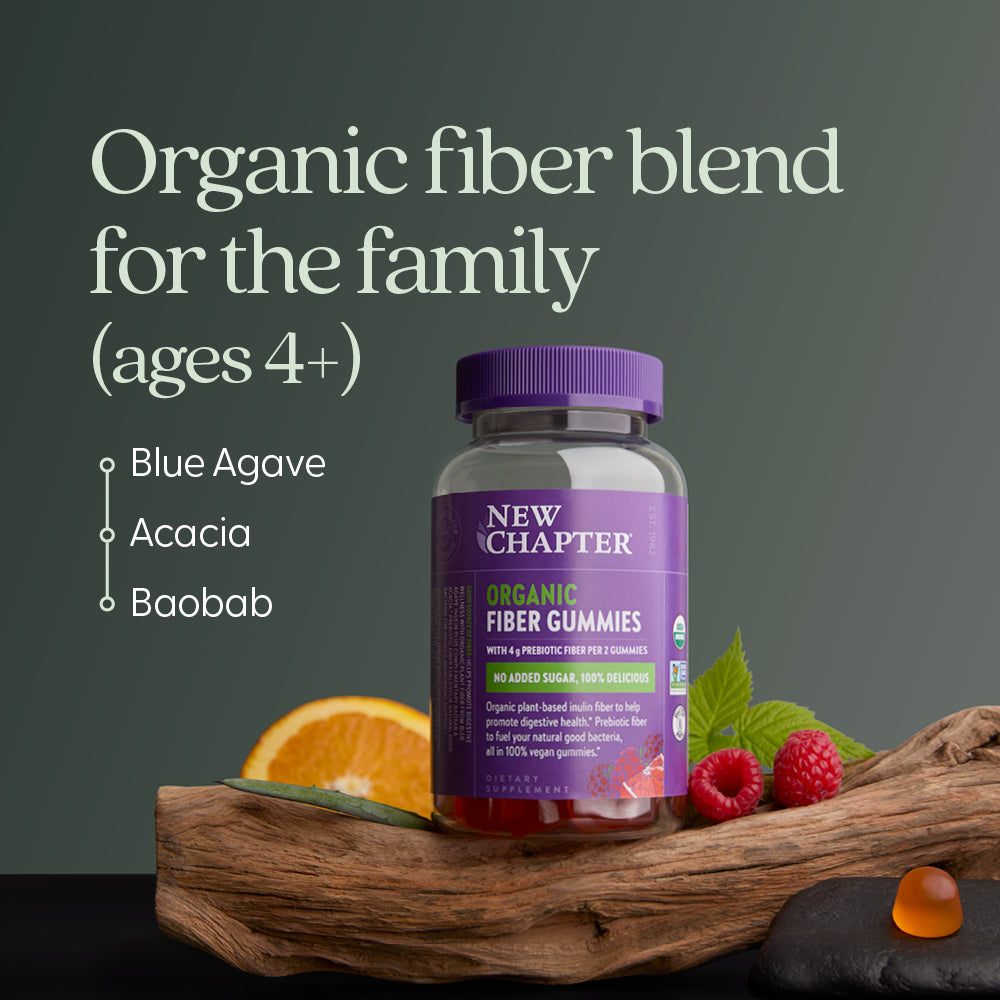 Organic fiber blend for the family (ages 4+)