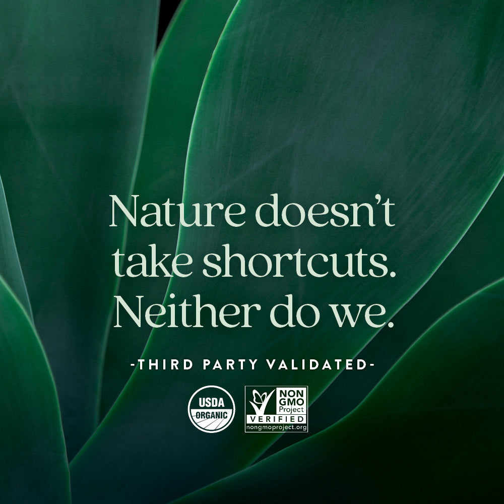 USDA Organic, Non-GMO Project Verified