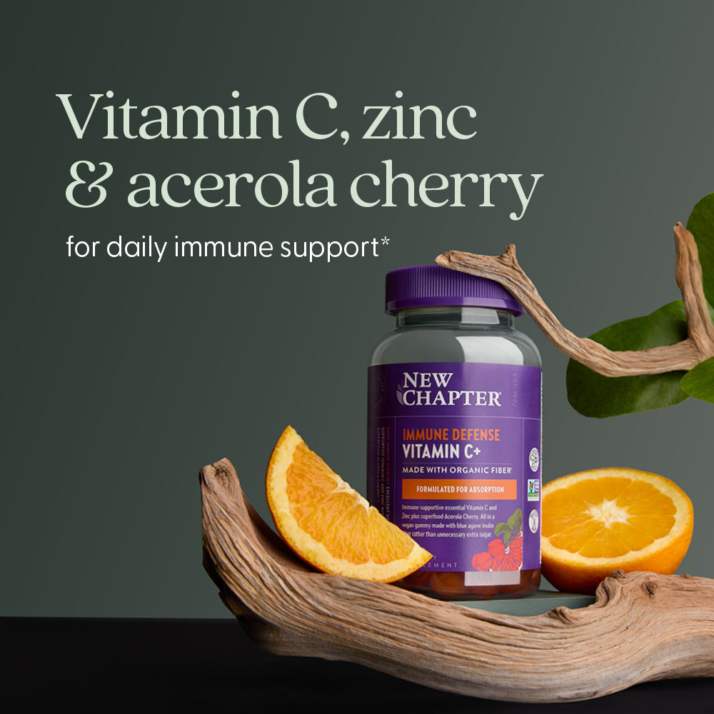 Vitamin C, Zinc & Acerola Cherry for daily immune support