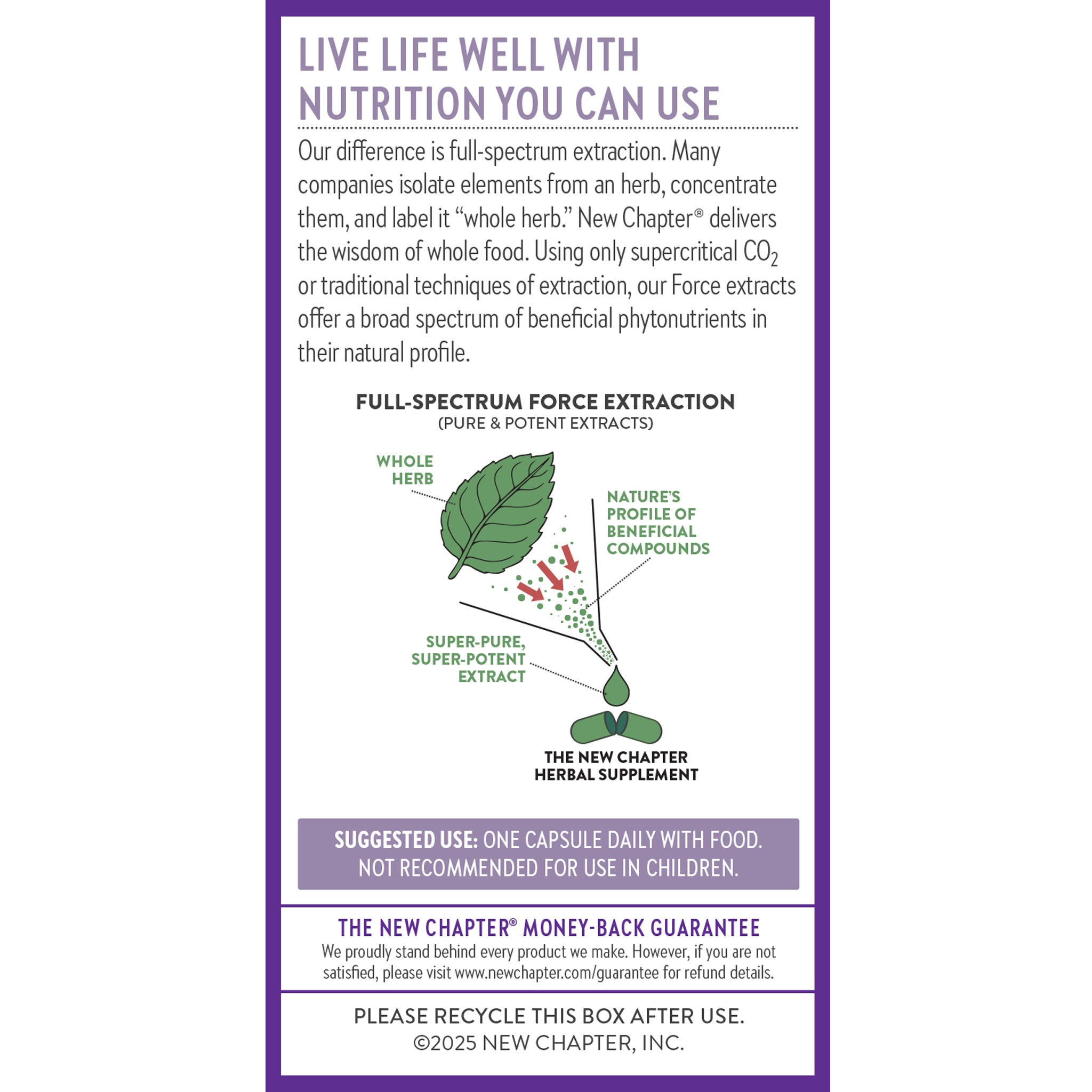 Live Life Well with Nutrition You Can Use