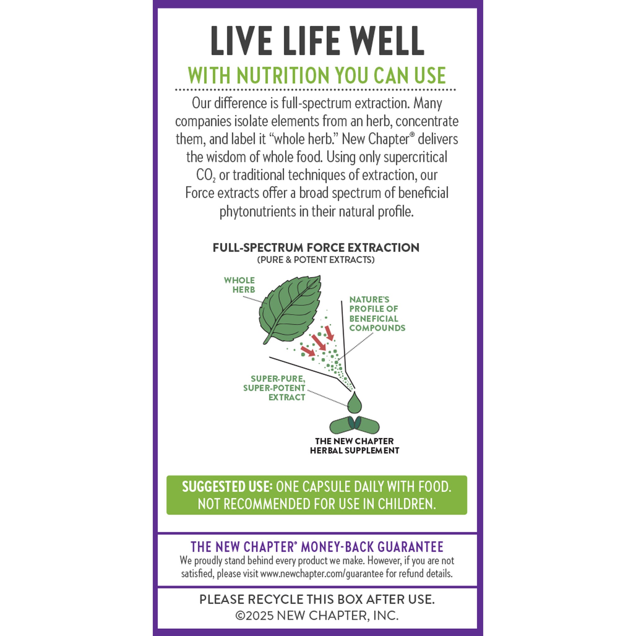 Live Life Well with Nutrition You Can Use