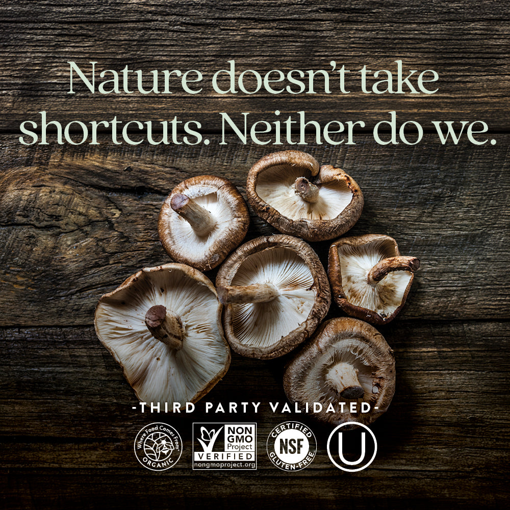 Where Food Comes From Organic Certified, Non-GMO Project Verified, NSF Certified Gluten-Free, Kosher Certified