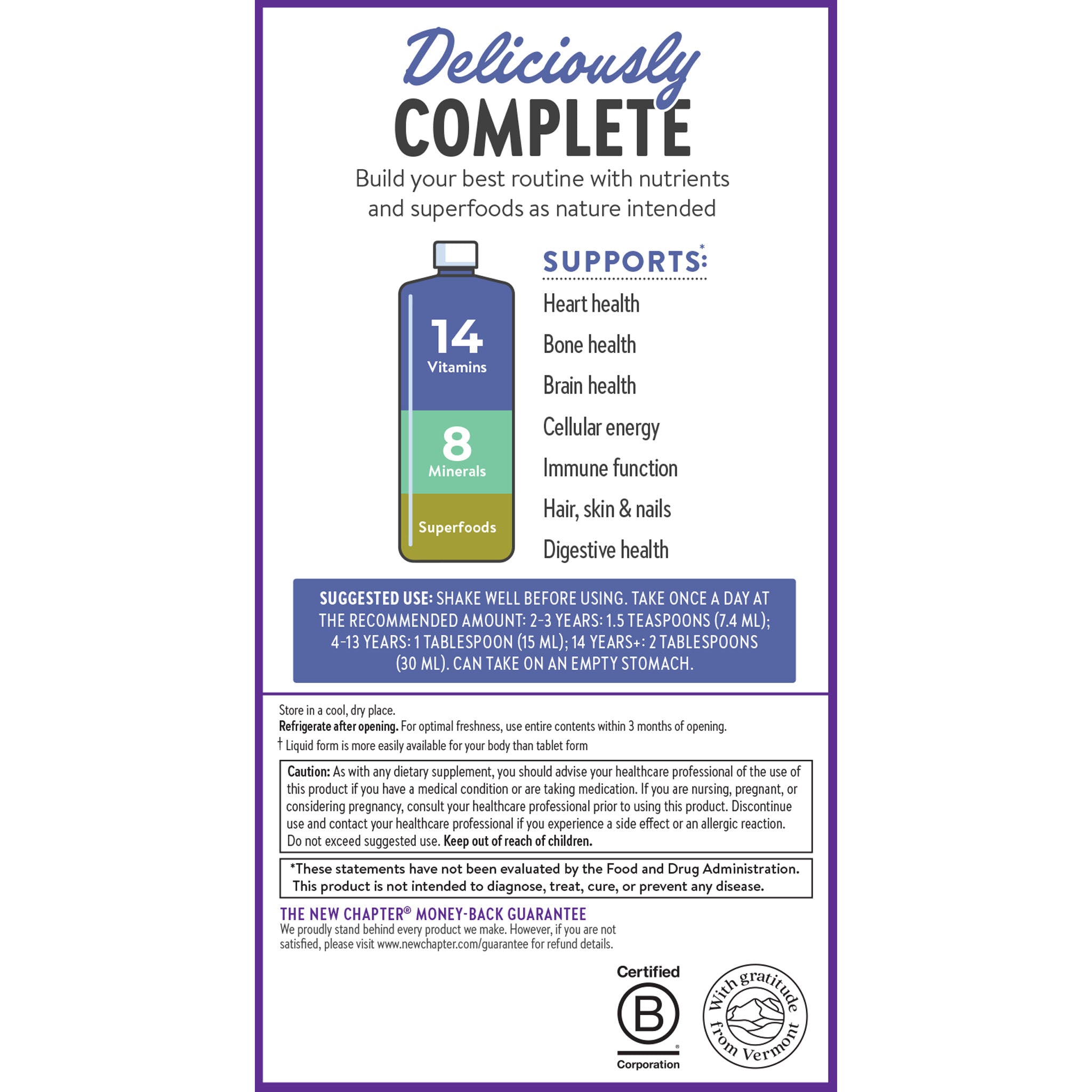 Liquid Multivitamin for the Whole Family