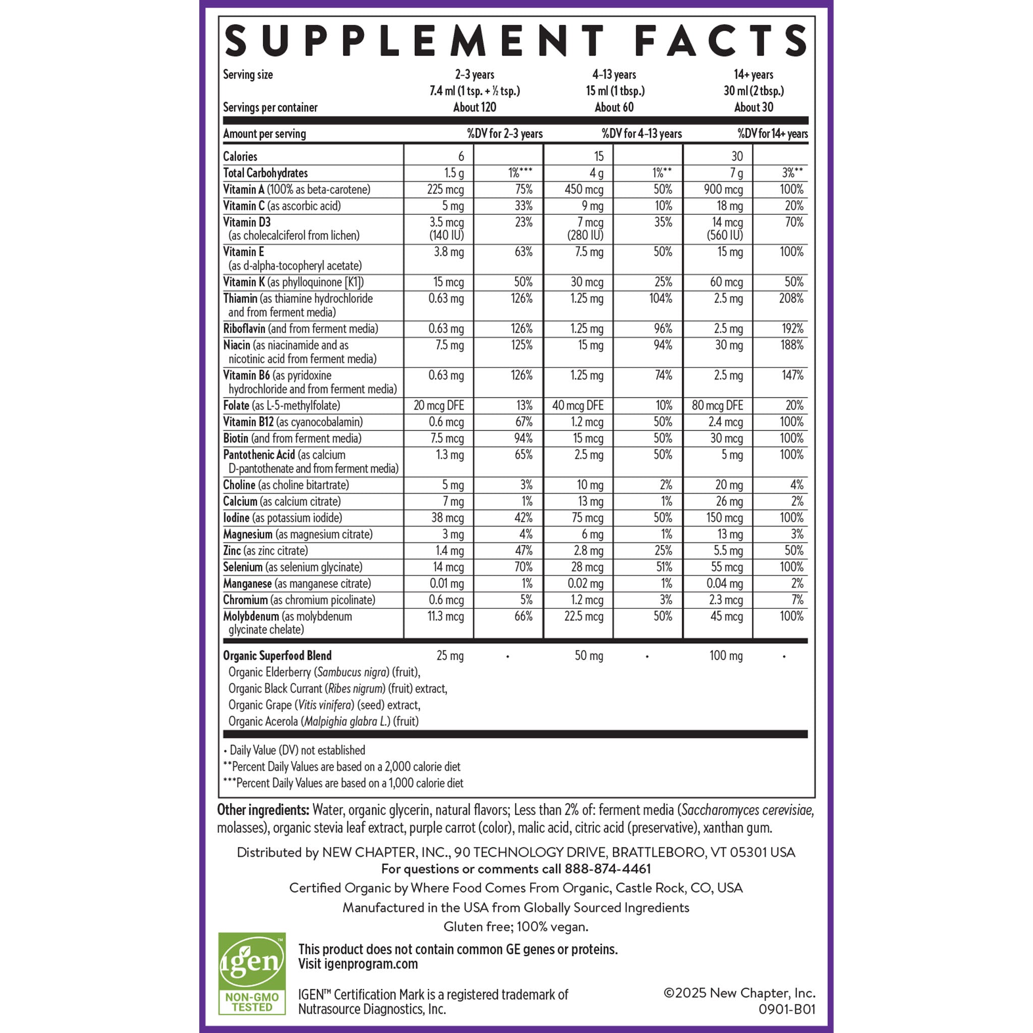 Liquid Multivitamin for the Whole Family