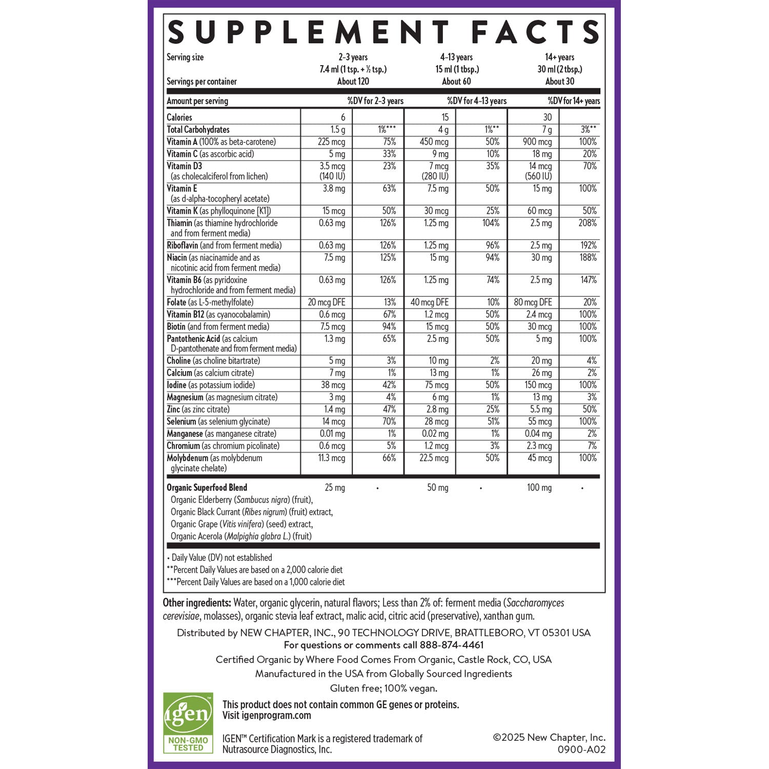 Supplement Facts