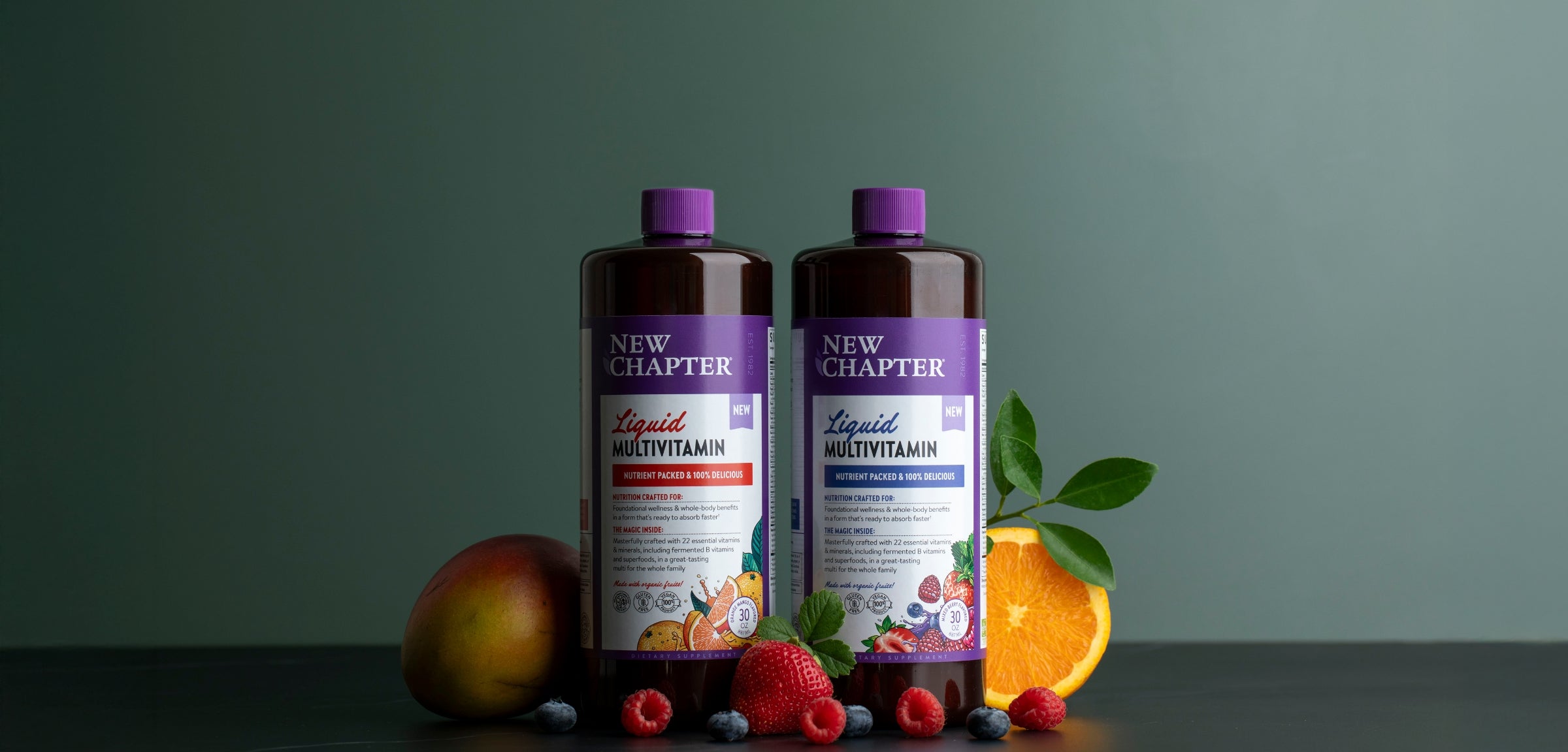 Liquid Multivitamin Orange Mango & Mixed Berry