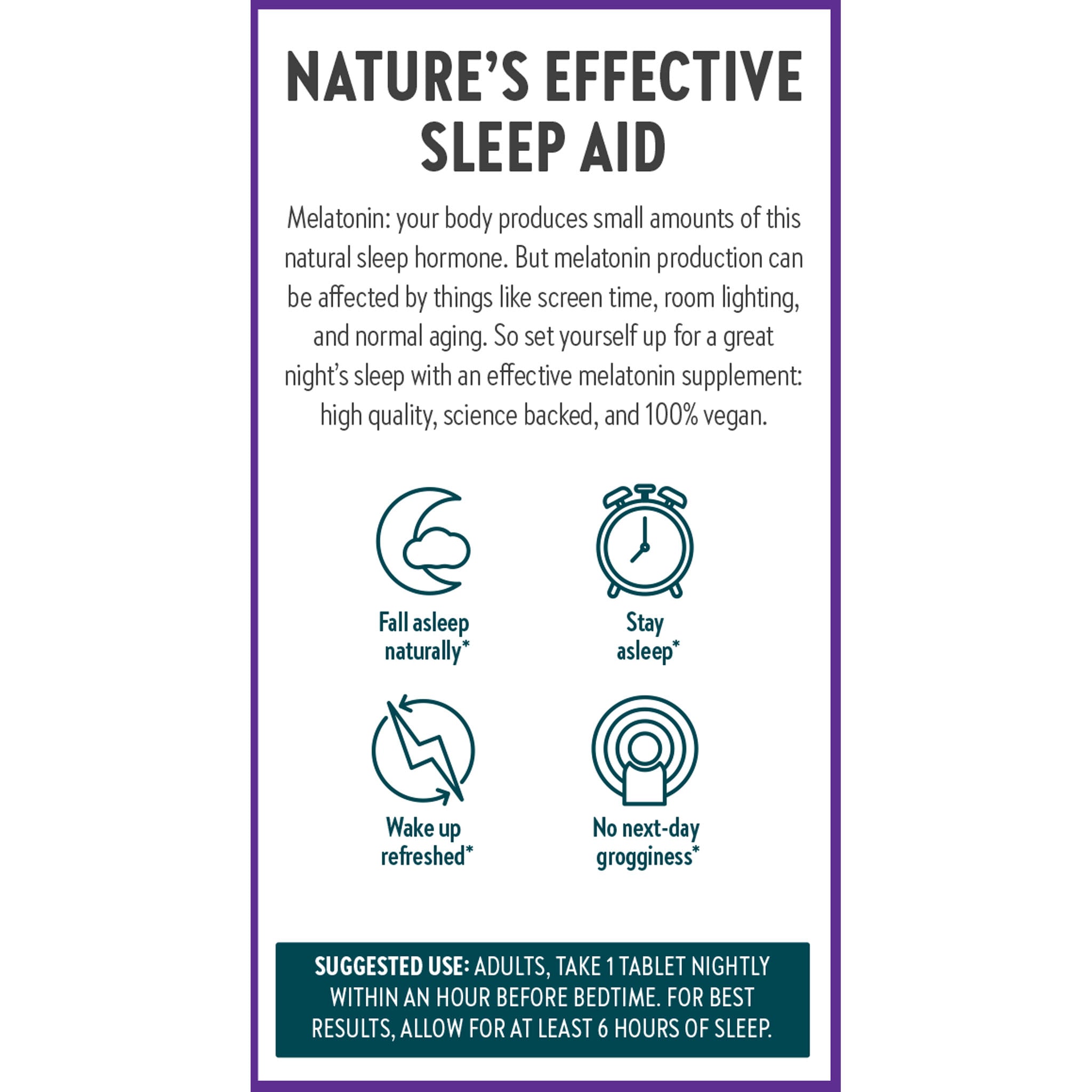 Nature's Effective Sleep Aid