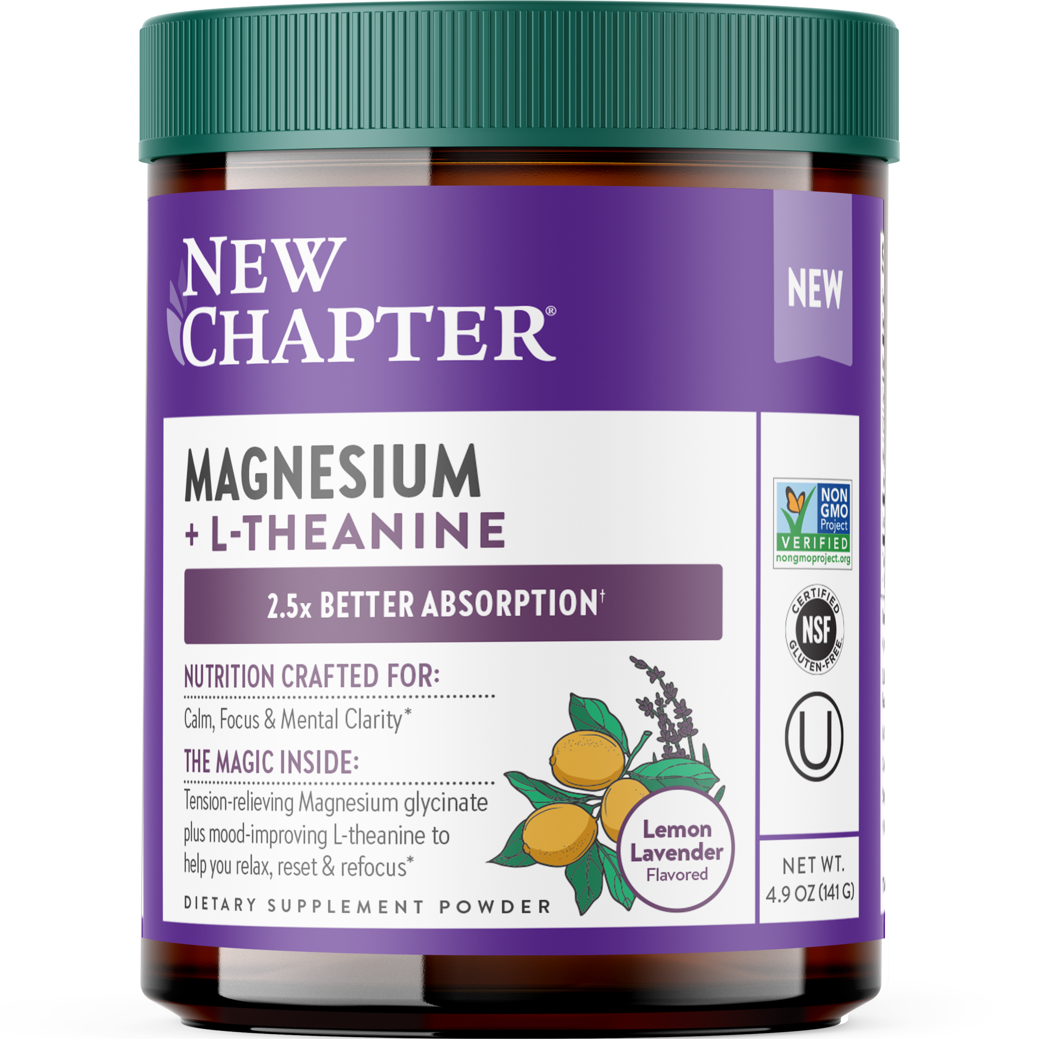 Magnesium + L-Theanine Powder