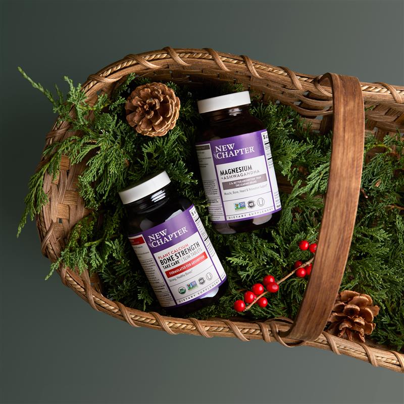 Bone Strength Plant Calcium & Magnesium + Ashwagandha