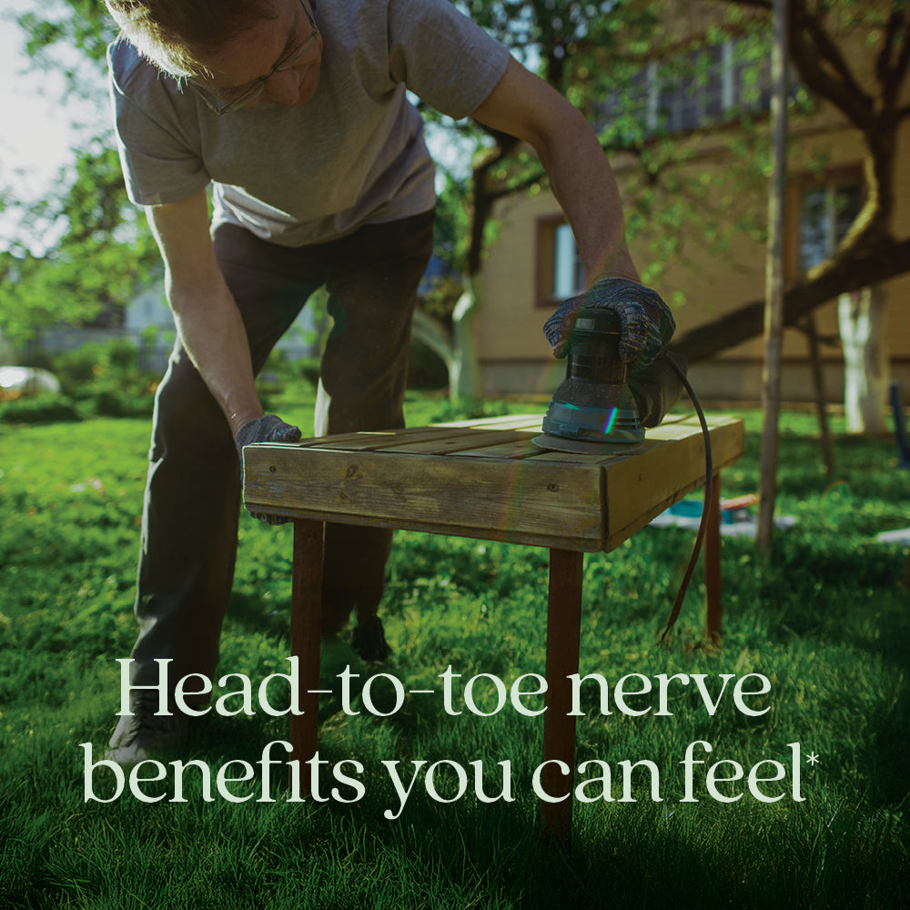 Head-to-toe nerve benefits you can feel*