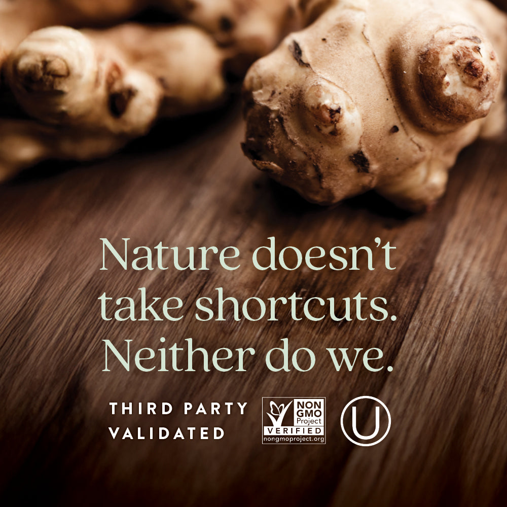 Third Party Validated. Non-GMO Project Verified, Kosher