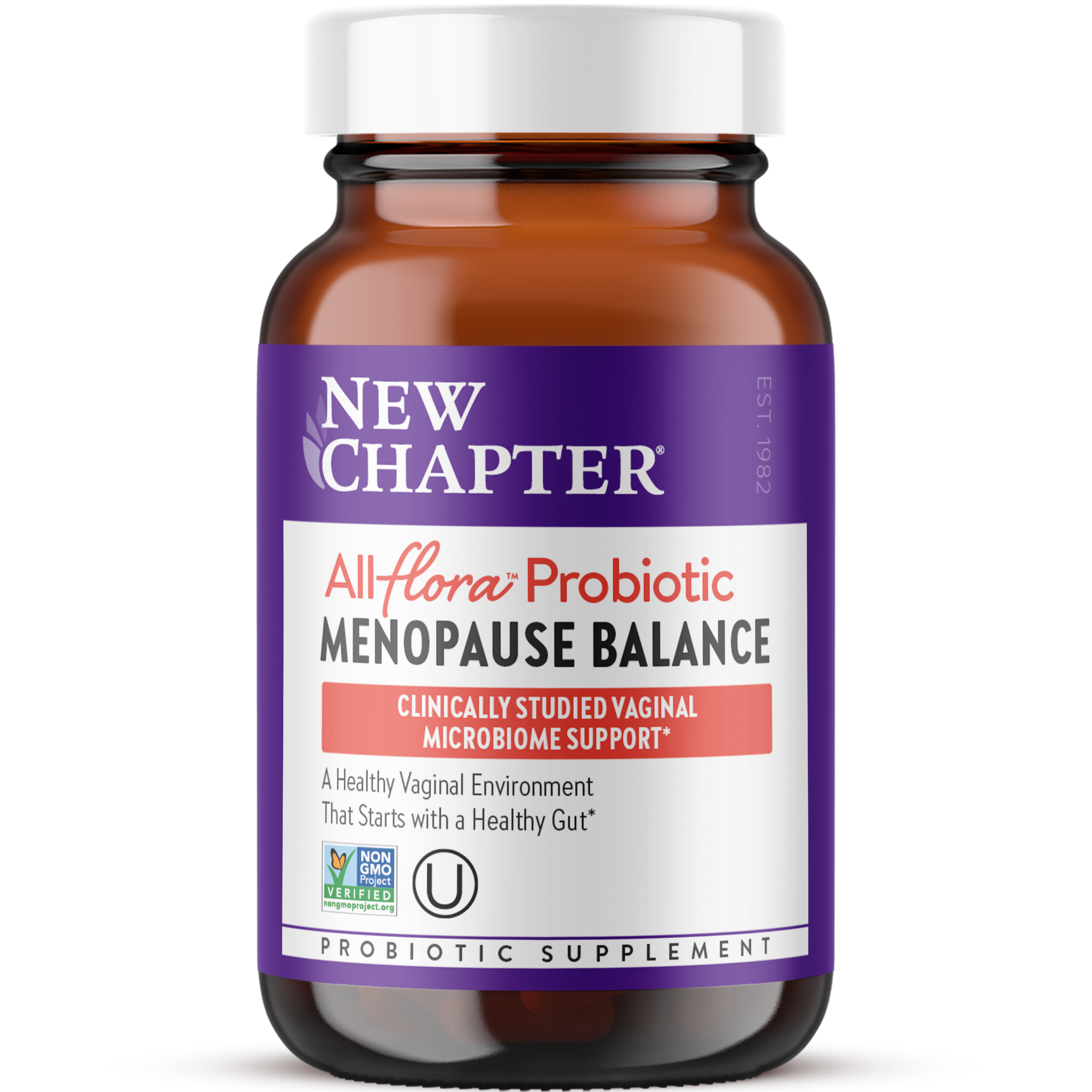 New Chapter All-Flora Probiotic Menopause Balance Bottle
