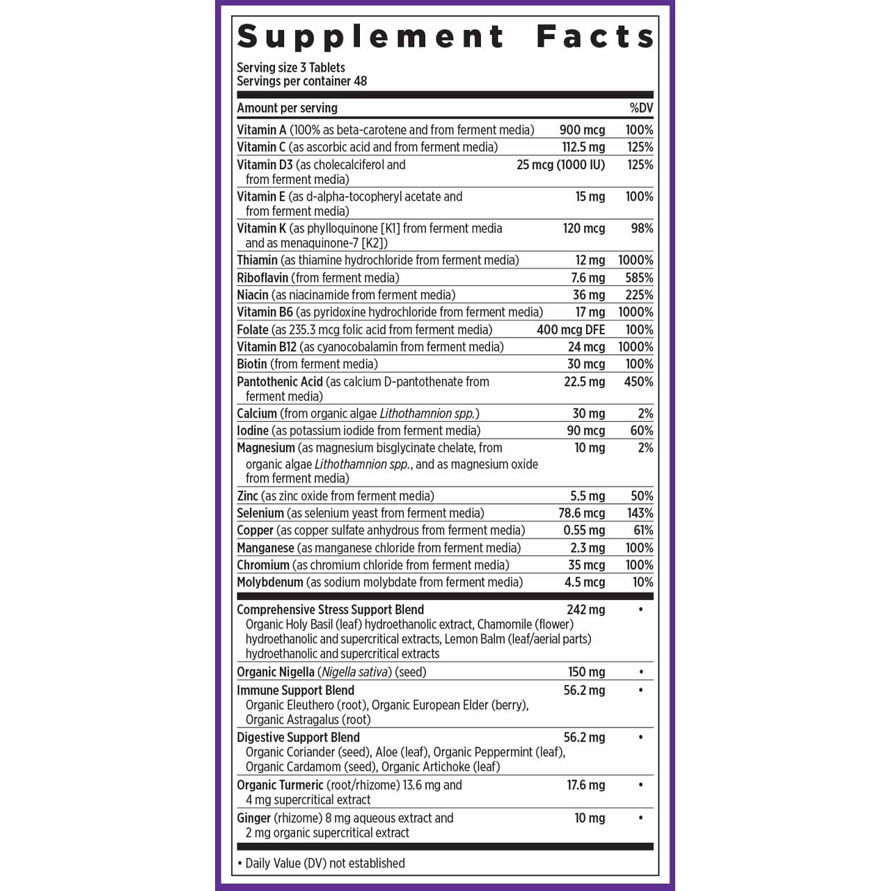 Supplement Facts