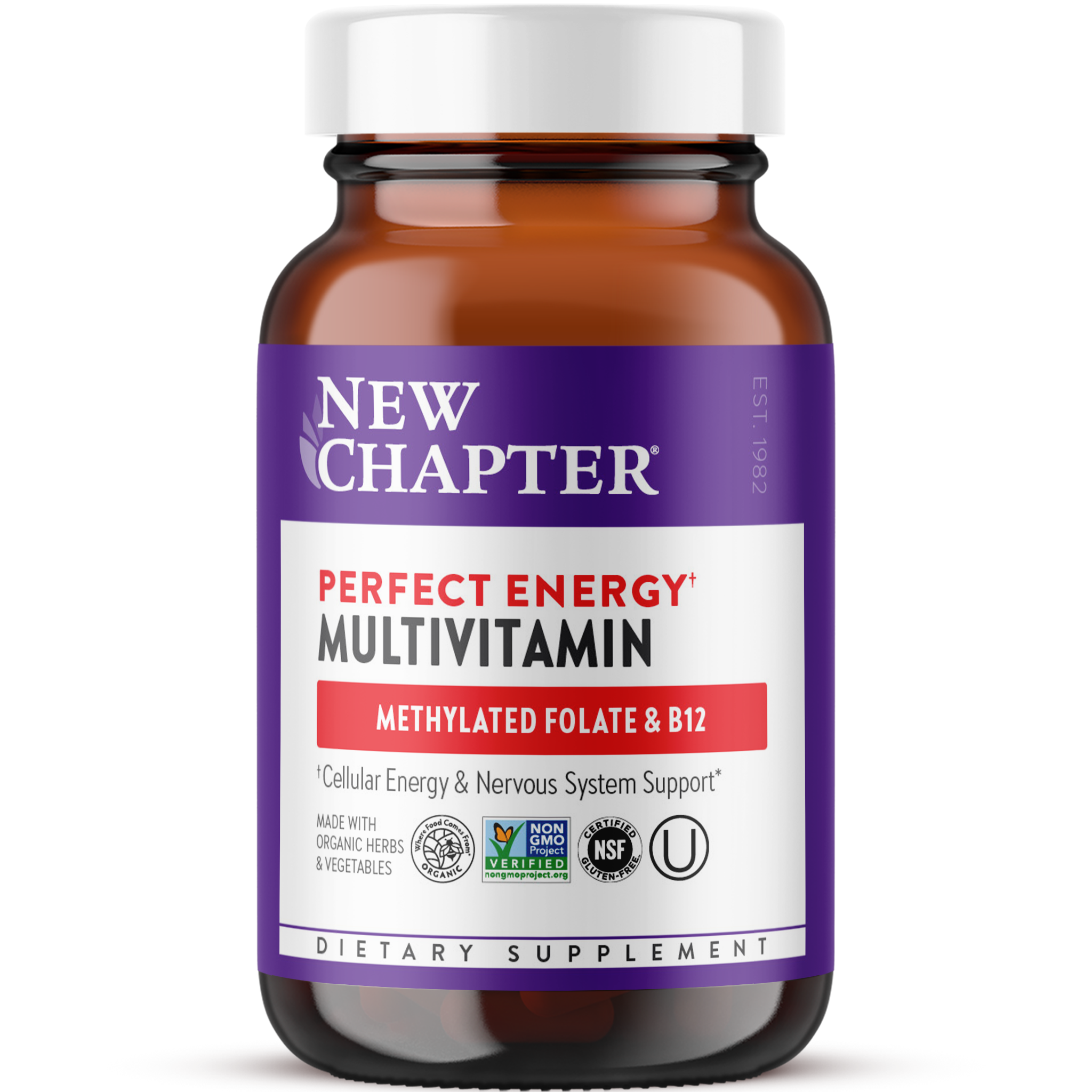 New Chapter Perfect Energy Multivitamin Bottle