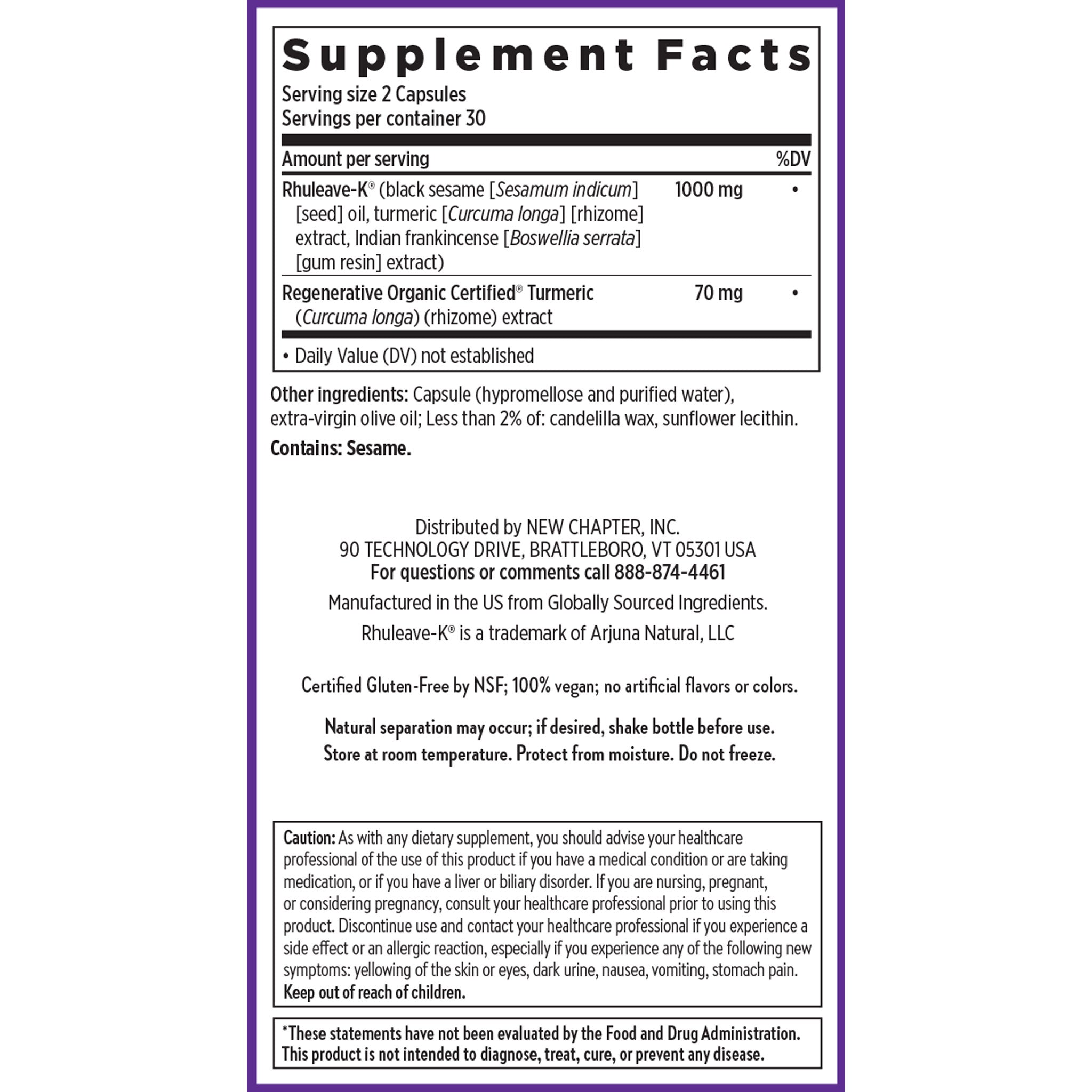 Supplement Facts