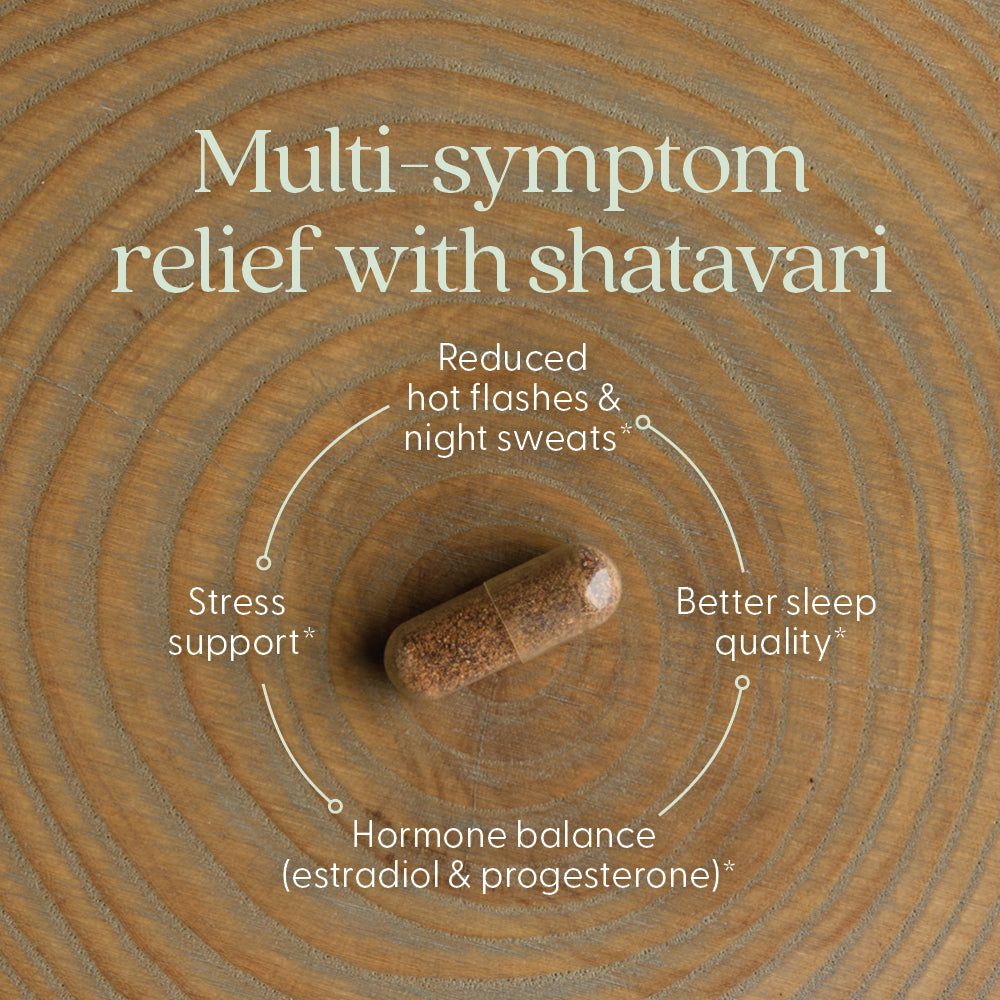 Multi-symptom relief with shatavari