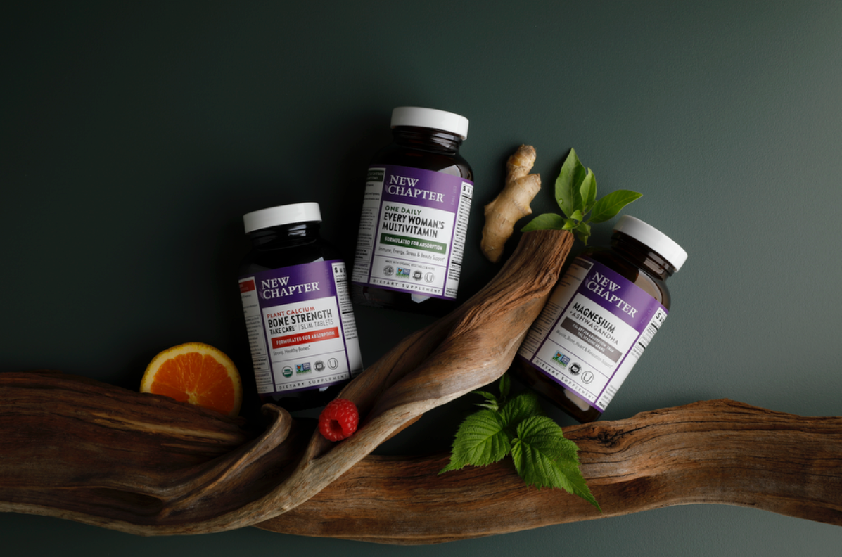 Bone Strength, Every Woman's One Daily Multivitamins & Magnesium + Ashwagandha