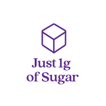 Just 1g of sugar