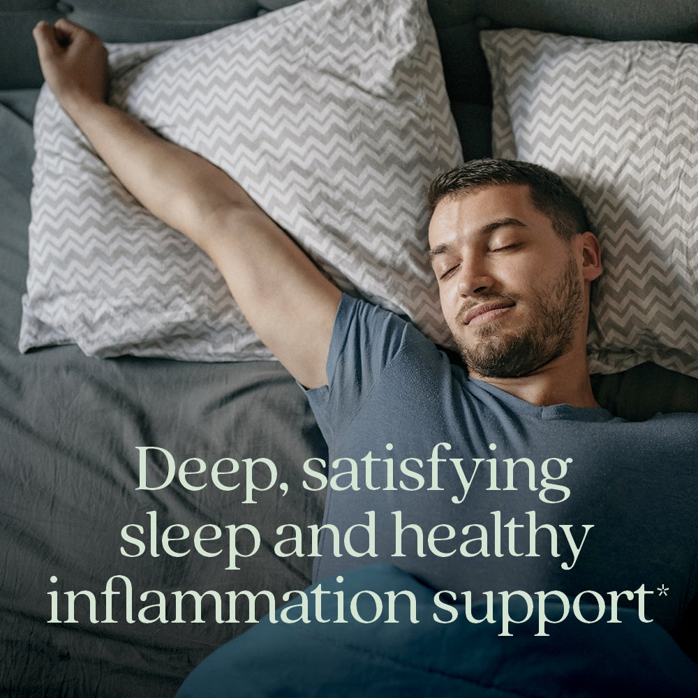 deep, satisfying sleep and healthy inflammation support