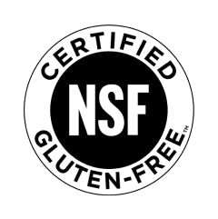 Certified Gluten-Free by NSF