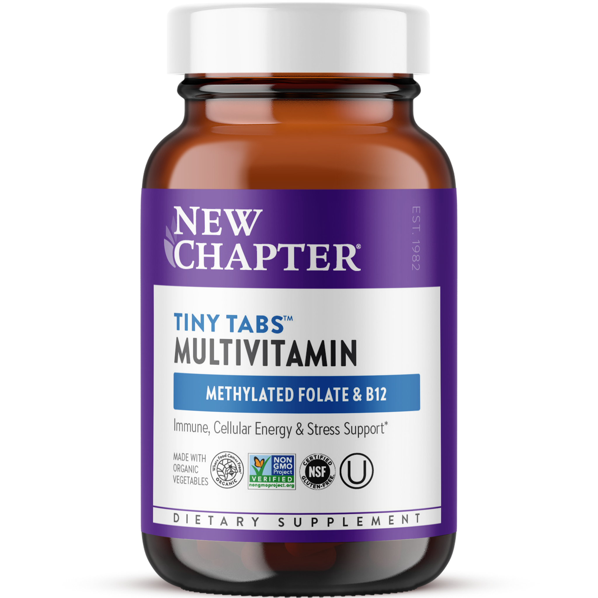 New Chapter Tiny Tabs Multivitamin Bottle